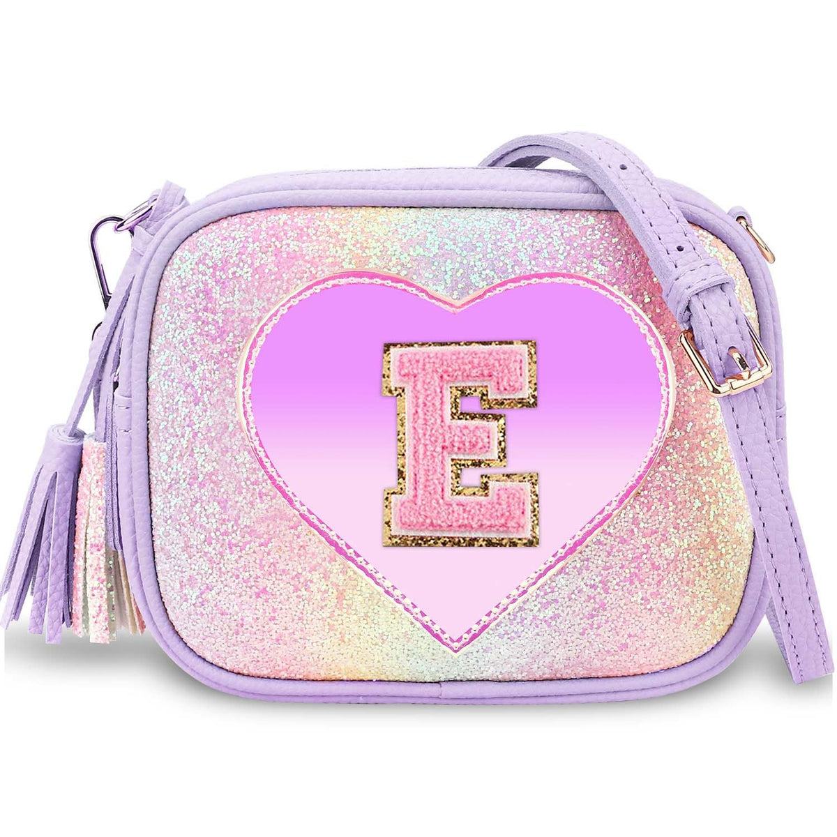 Purse Gifts for Little Girls - Kids Heart Purse Cute Crossbody Bag Teens Girls Birthday Gift E