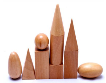 Montessori Educational Toys for Geometry Learning