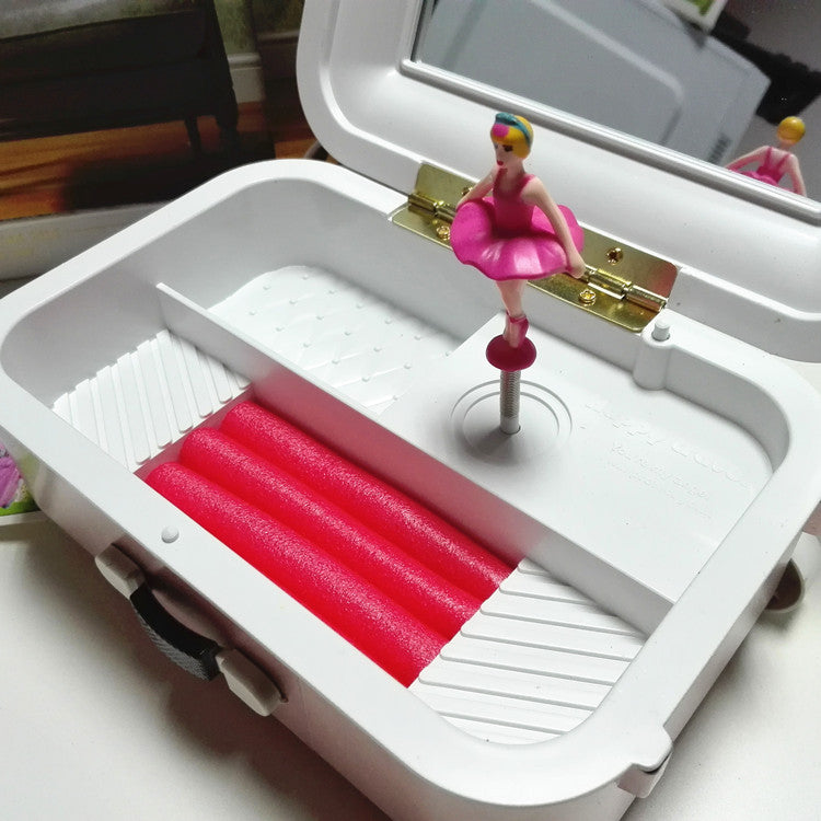 Music Box, Suitcase, and Toys