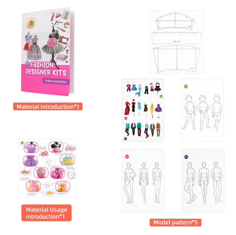 Children's Clothing Design Sewing Kit Toys