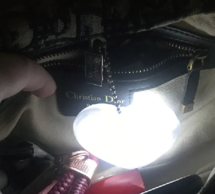 LED Touch-Activated Purse & Backpack Light
