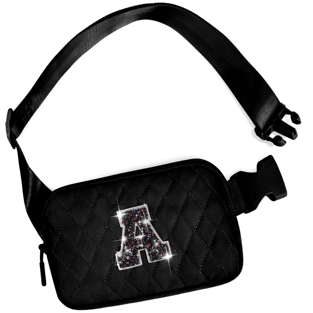 Uygafly Christmas Gifts for Teens Kids Daughter Sister Her - Birthday Gifts for 3 4 5 6 7 8 9 10 11 12 13 14 15 Year Old GirlsCrossbody Bag Belt Bags Cute Purse Fanny Pack Trendy Stuff - ABlack