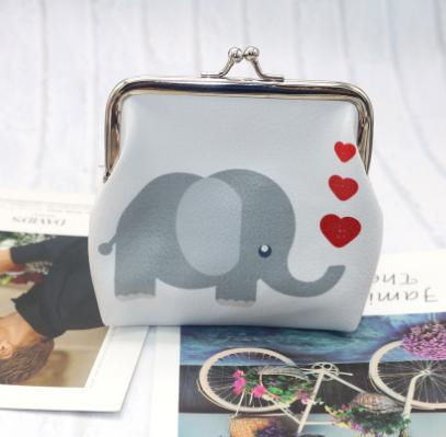 Cute Owl Animal Print Coin Purse