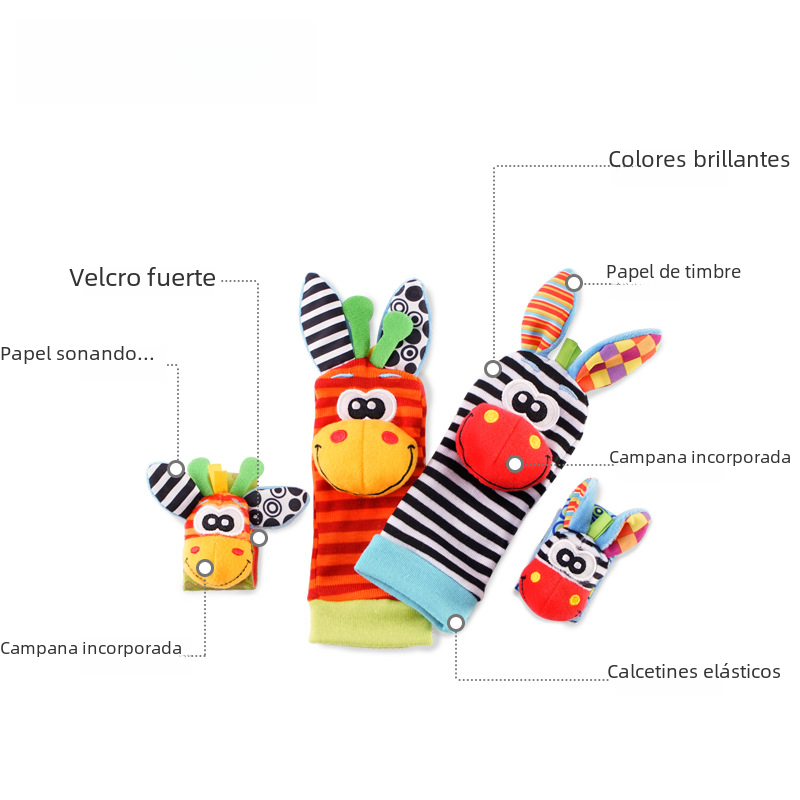 Sozzy Baby Toys for 0-1 Year Olds - Gift Set
