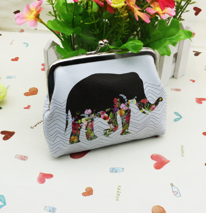 Cute Owl Animal Print Coin Purse