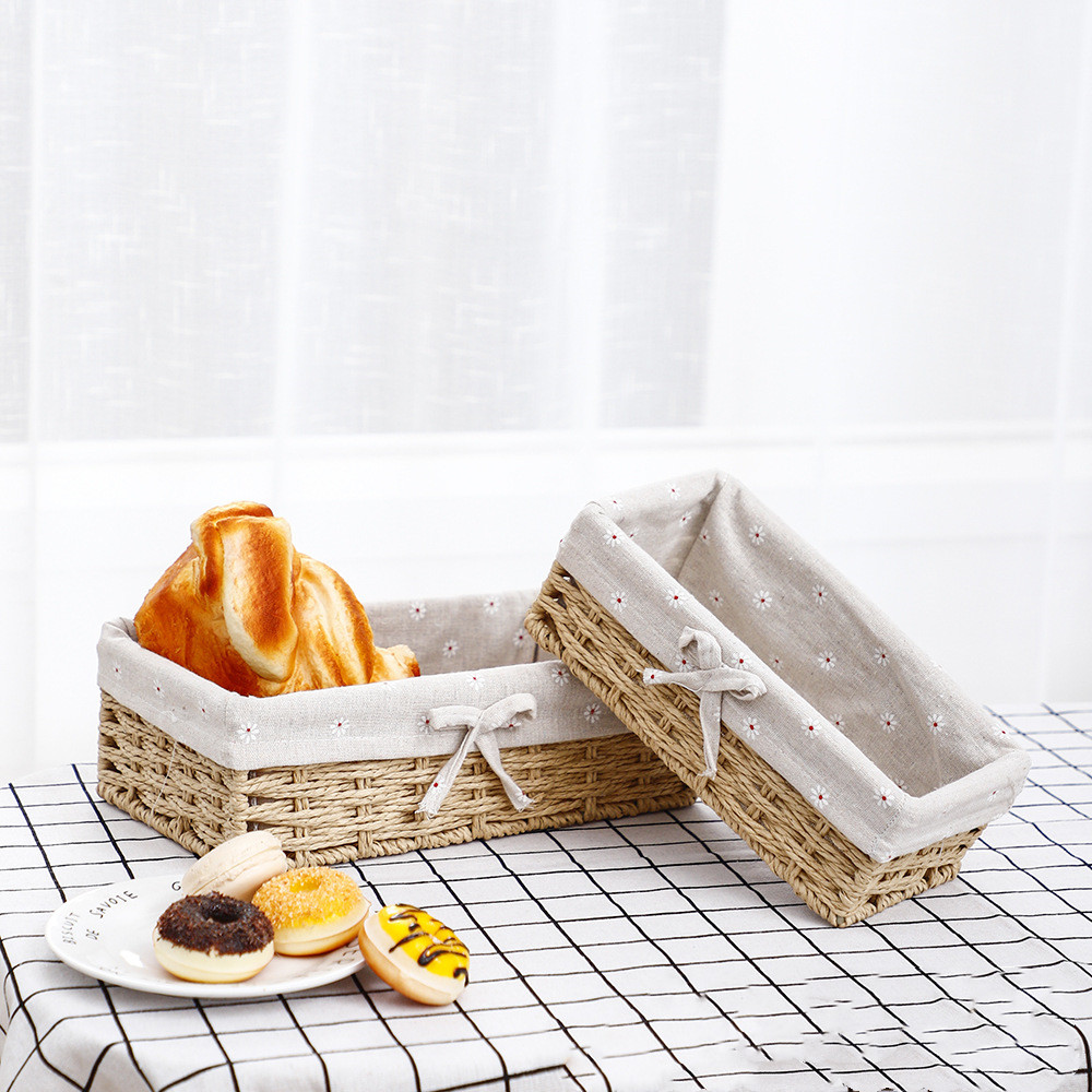 Straw Storage Basket – Toys, Snacks & Sundries