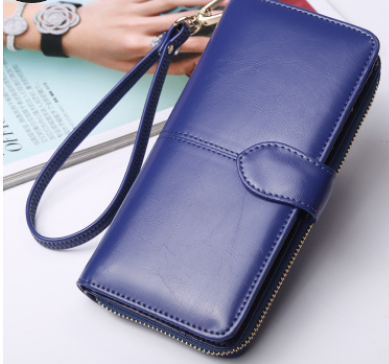 Long Clutch Bag, Elegant Handheld Purse