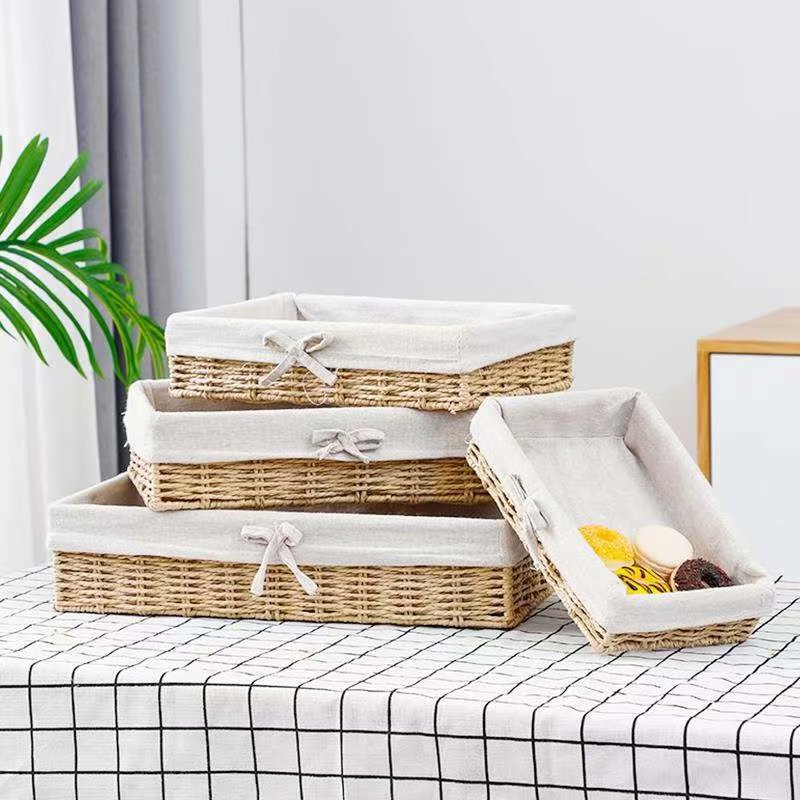 Straw Storage Basket – Toys, Snacks & Sundries