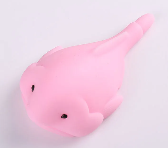Cute Colorful Big Ugly Fish Squeeze Toys