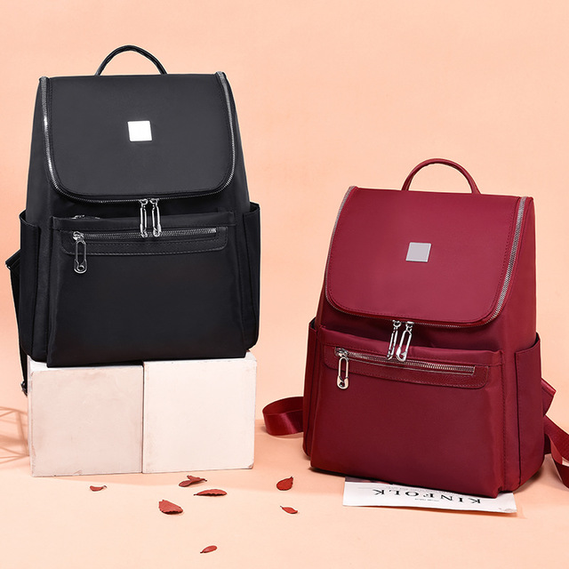Oxford Cloth Backpack, Women's Handbag and Purse