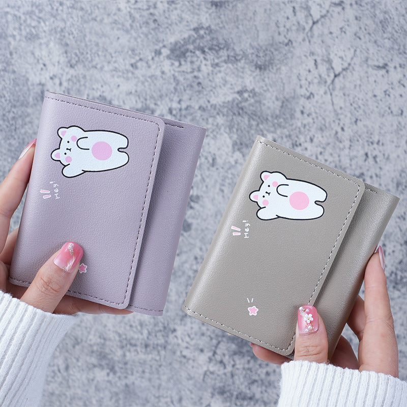 Women's Short Multi-slot Clutch Purse
