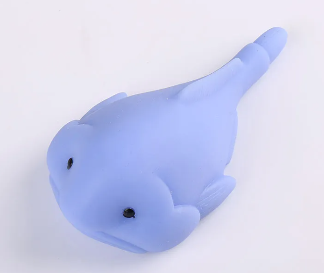 Cute Colorful Big Ugly Fish Squeeze Toys