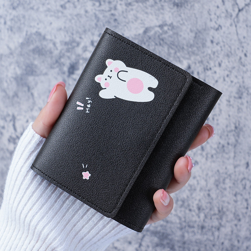 Women's Short Multi-slot Clutch Purse