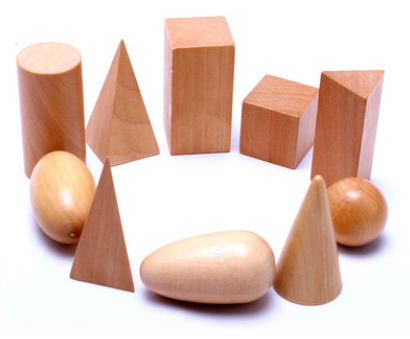 Montessori Educational Toys for Geometry Learning